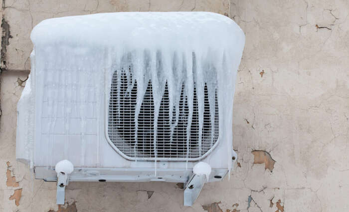 how to tell if your air conditioner is frozen