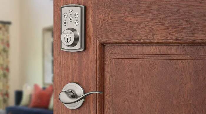 how to unlock a keypad door lock with the code