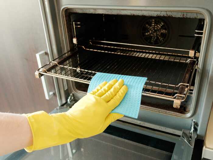 how to clean a maytag oven