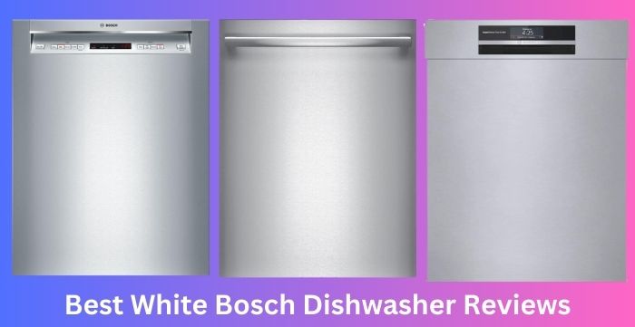 white bosch dishwasher