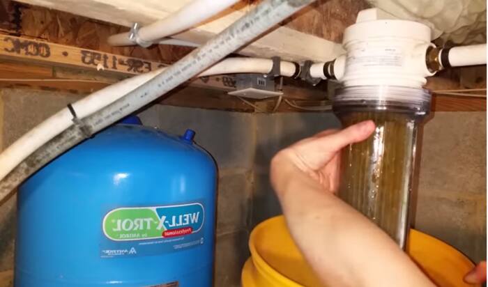 how to change water softener filter