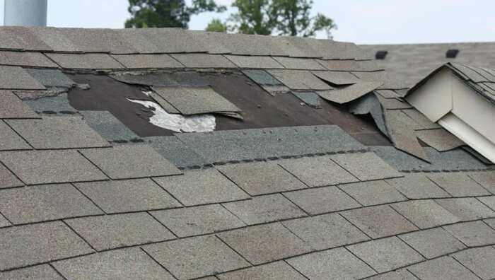 how to repair a damaged roof