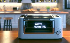 how many watts is a toaster